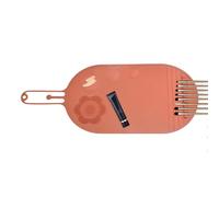 LearnLyrics Tappetino per la pulizia del trucco, tappetino per la pulizia dei pennelli, detergente delicato per pennelli da trucco in silicone, tampone per la pulizia dei pennelli per cosmetici