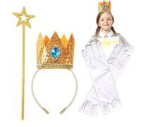 LearnLyrics Tiara E Accessori,Costume Tiara con e Guanti | Accessori Per Feste, Cosplay, Halloween E Teatro Di Interpretazione Di Ruolo