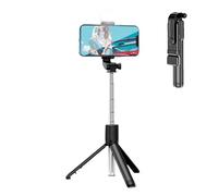 LearnLyrics Treppiede per Selfie Asta Selfie Selfie per Cellulari,Treppiede Selfie estensibile con telecomando senza fili Treppiede per telefono cellulare per la maggior parte dei telefoni