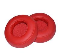 Learsoon Auricolari di ricambio in memory foam, compatibili con Monster Beats by Dr.Dre PRO/Detox cuffie (rosso)