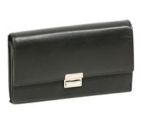 LEAS Portafoglio di Cameriere tassista, Vera Pelle, Nero Special Edition''