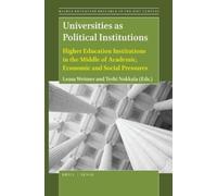 Leasa Weimer Universities as Political Institutions (Copertina rigida)