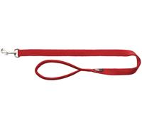 Leash premium extra long, a doppio strato 1,80 m/10 mm rosso