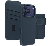 Leather Bookcase 2-in-1 met MagSafe adatta per Apple iPhone 18 Pro Max / 17 Pro