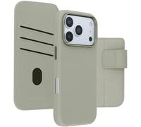 Leather Bookcase 2-in-1 met MagSafe adatta per Apple iPhone 18 Pro Max / 17 Pro
