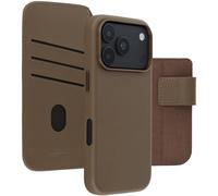 Leather Bookcase 2-in-1 met MagSafe adatta per Apple iPhone 18 Pro Max / 17 Pro