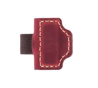 Leather Bookmarks with Elastic Pen Holder Book Page Clip for Lover Student Teacher Reader