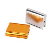 Leather Border Smoother | 2PCS Gold & Silver Aluminum Alloy Polishing Tool for Belt/Saddle/Thick Leather | Oxidation Protective & Tarnish Withstanding Border Burnisher