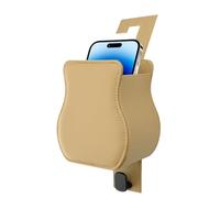 Leather Box with Storage Hook for Auto Truck SUV Sedan RV Water Bottle Phone Keys Purse Umbrella Bag | Drink Holder for Car - Automotive Cup Holders Backseat Car Organizer |