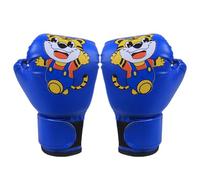 Leather Breathable Cartoon, Pattern Junior Training Mitt, Sparring Punching Gloves for Punching Bag, Kickboxing, Thai, MMA, 17 x 25 cm, Sturdy and Comfortable