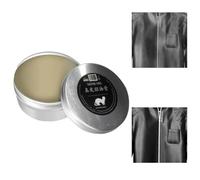 Leather care balm cleans, conditions and helps protect leather while restor