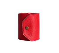 Leather Cash Wrap Wallet with Elastic Strap Quick Access Money Holder
