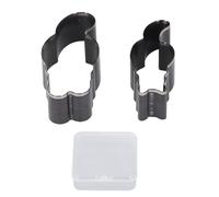 Leather Cat Shape Punching Die Set for Crafts Alloy Steel Manual Punching Tool 55mm 65mm