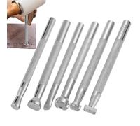 Leather Crafting Engraver Stamp Kit Leather Embossing Tools, 6 Pieces Leatherworking Saddle Making Stencils For Hobbyists Enthusiasts Artists Men Women Professionals