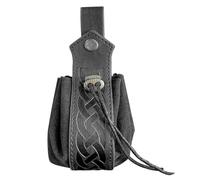 Leather Drawstring Pouch - Borsello Retro Monete, Piccola Borsa PU