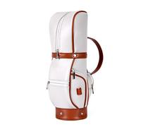 Leather Golf Bag - PU Tee Pouch, Outdoor Golf-Training Accessory | Single Shoulder -Bag Portable Golfing Equipment Cute Tee Storage for Birthdays Christmas Easter Men Women -Ent