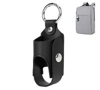 Leather Inhaler Case - 3,8 x 3,8 x 9 cm Inhaler Holder Keychain | Rugged, Compact Carry Case For Travel, School, Work, Camping, Home, Business Trips, Fits Purse, Backpack