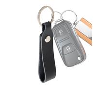 Leather Keychain Strap, Car Home Organizer, 3.74x0.79in Key Ring Holder, Authentic Elegant Design, Compact Everyday Utility for Men, Women, Adults, Mother, Father, Sister, Family, Friends, Daily Use
