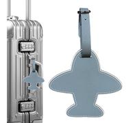 Leather Luggage Tags - PU Leather Luggage Tags for Suitcases | Travel Luggage | Bag | Outdoor Travel Accessory Must Haves | Luggage for Suitcases Bag | Labels