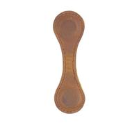 Leather Magnetic Bookmarks Vintage Faux Leather Book Mark Personalized Leather Book Mark Magnetic Book Page Markers Convenient Bookmarks Clip Supplies Gift for Men Women Book Lovers (Yellow)