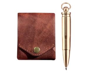 Leather Mini Wallet Money Purse | Multi-Functional Wallet With Pen Slots, Credit Card and Cash Holder, Compact Design For Men and Women, Perfect For Business, Travel, Sport, Hiking, Backpacking &