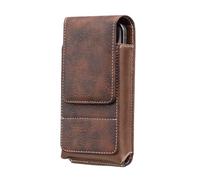 Leather Phone Holsterr - Cell Phone Belt Pouch With Magnetic Closure