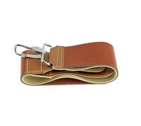 Leather Razor Strop Doppio Strato in Cuoio e Canvas Marrone