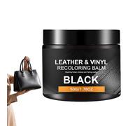 Leather Recoloring Balm - 50g Long Lasting Conditioner, Furniture Coating for Car Interior Care, Shoe Care with Professional Finish, Home Use, Boot Solution for Jacket and Purse