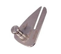 Leather Stitching Aid, Sewing Plate Stitching, 2,36 x 1,57 pollici, acciaio inossidabile Lacing Chisel Pricking Iron for Leather Craft, migliora la qualità dei tuoi progetti fatti a mano
