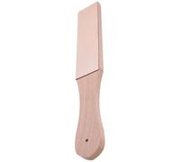 Leather Strop, Sharpening Block, Double Sided Honing Tool, Ergonomic Grip Design, 10.83 Inches, Precision Edge Maintenance, Kitchen Chisel Cutter Woodworking Chef Use