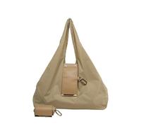 Leather Tote Bag - Trendy Foldable Pouch Hand Tote, Lightweight Pu Leather Expandable Shopper Bag for Women Girls Students, Travel Outdoor School Office Work | Shopping Picnic Daily Commute