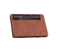 Leather Wallet - Ultra Slim Simple Money Purse, Magic Pocket Card Cases