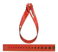 Leather Wrist Ruler - Wrist Measuring Tool, Precise Sizing with Durable Material, Craft Utility, Sewing Accessory, Handy Tool for Accurately Measuring Threads Fabric and Materials During Crocheting