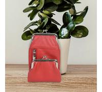 Leatherboss Sigaretta E Accendino Custodia Con Gancio Twist Vera Pelle Nuovo