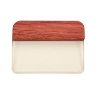 Leathercraft Vetro Slicker Raschietto Vetro Bruciatore Pelle Strumento Per Lucido Liscio Slicker Per Brunire Raschietto Pratico Strumento Artigianale