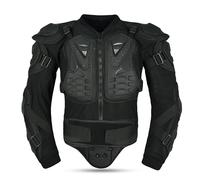 Leatherick Giacca protettiva per motociclisti - Protezione completa per il torace per uomini e donne, attrezzatura di sicurezza per moto da cross, ATV, motocross e fuoristrada (3XL)