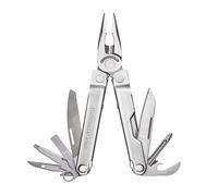 LEATHERMAN - Bond - Attrezzo Multifunzione Leggero e Compatto con 14 Strumenti Multiuso - Multiattrezzo di Base per Campeggio, Fai da Te e Avventure all'Aperto, Made in USA, in Acciaio Inox