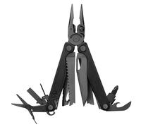 Leatherman Charge+ Multiutensile, Nero | 19 Strumenti con sistema di sicurezza per il Campeggio e la Pesca