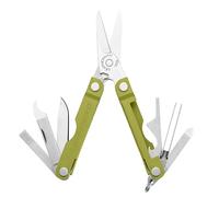 Leatherman Micra - Multiutensile Portachiavi in Acciaio Inossidabile con Forbici a Scatto e 9 Utensili - Mojito