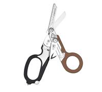 Leatherman Raptor Rescue - Forbice Pieghevole per Interventi di Emergenza con Tagliacinture e Rompivetro - Coyote Tan/Nero con Fodero Molle