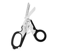 Leatherman Raptor Rescue - Forbice Pieghevole per Interventi di Emergenza con Tagliacinture e Rompivetro - Nero con Fodero Molle