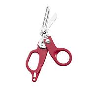 LEATHERMAN Raptor Response - Forbici Multifunzione con 4 Pratici Strumenti, Compatte e Pieghevoli, per Uso Professionale, Emergenza, Fai da Te e Attività Quotidiane, Made in USA, Rosso