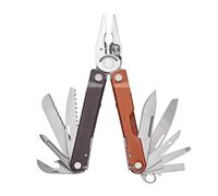 Leatherman Rebar Multi-Tool - 17 Strumenti per il fai da te e il Campeggio - Acciaio Inossidabile, Burnt Sienna