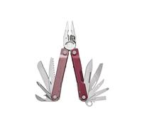 Leatherman Rebar Multi-Tool, Acciaio Inossidabile, Heathered Cranberry