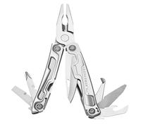 Leatherman Rev Multiutensile, Acciaio Inossidabile, Con Fodero in Nylon