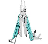 Leatherman Signal aqua & argento