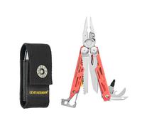 Leatherman Signal - Attrezzo multiuso con 19 pratici attrezzi multifunzione per esterni e campeggio, con custodia in nylon, guava, 14 cm