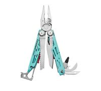 LEATHERMAN - Signal Survival - Strumento multiuso con 19 attrezzi, asta in ferro bloccabile, martello e fischietto, in custodia in nylon e acqua
