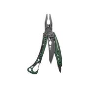 Leatherman Skeletool CX, Acciaio Inossidabile, Verde Scuro | Multiutensile 7-in-1 per il Campeggio e la Sopravvivenza