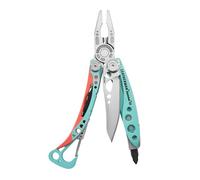 LEATHERMAN, Skeletool CX, attrezzo multiuso leggero e minimalista 7 in 1 per il trasporto quotidiano (EDC), casa, giardino e all'aperto, blu paradiso